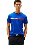 Mens Short Sleeve Signature Stripe Graphic T-Shirt