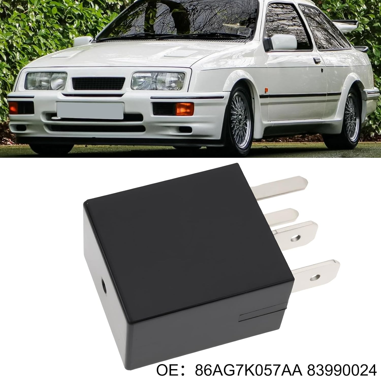Automotive Relay Multipurpose Relay Main Current Replacement Parts 86AG7K057AA 83990024 Compatible with Ford Compatible with Sierra