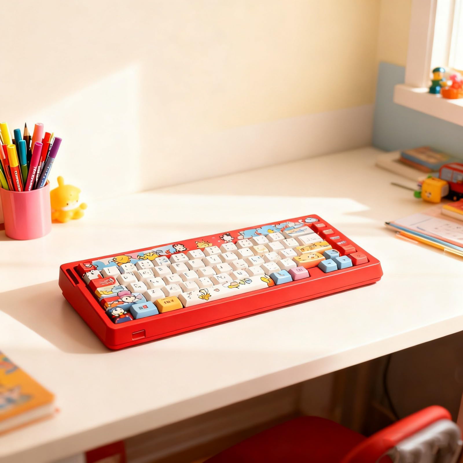 Caja de Teclado de Aluminio Personalizable de 61 Teclas Caja de teclados mecánicos para Juegos Accesorios Resistentes Calor para Ahorrar Espacio Aluminio de Resistencia