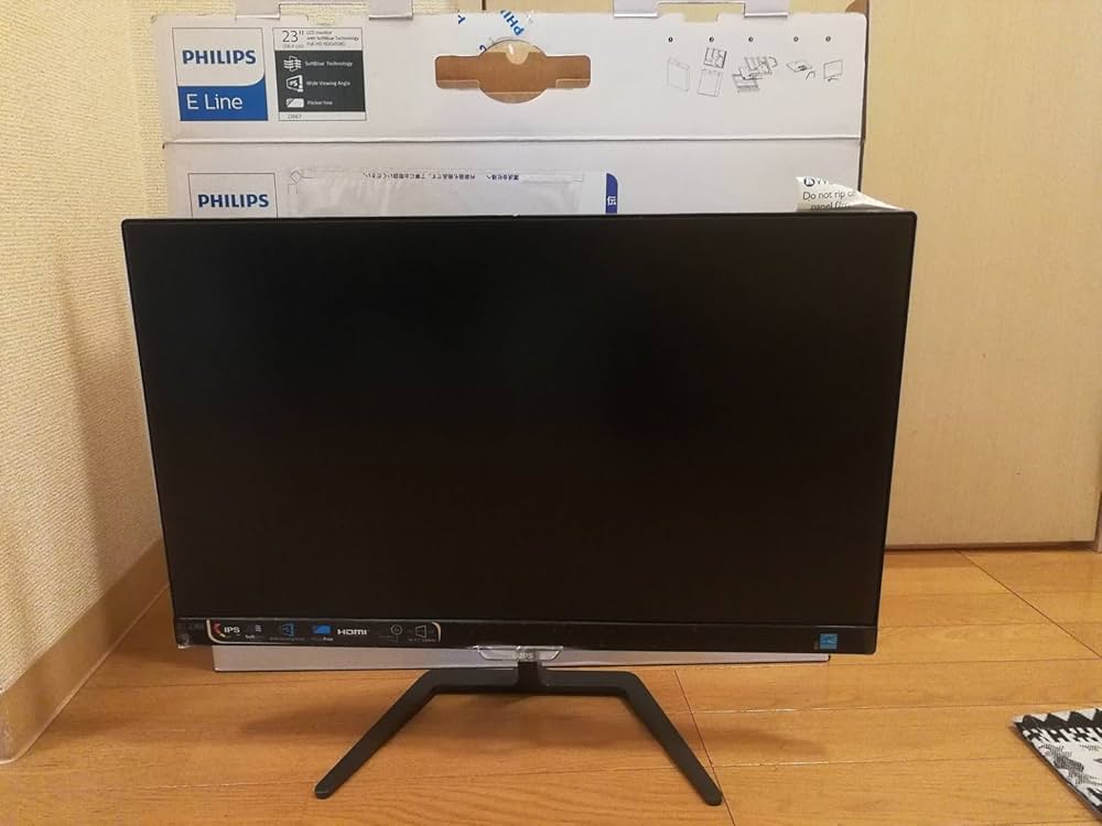 新品 Philips モニター IPS 236E7EDAB/11  23インチ Amazon.co.jp: Philips モニター ディスプレイ 236E7EDAB/11