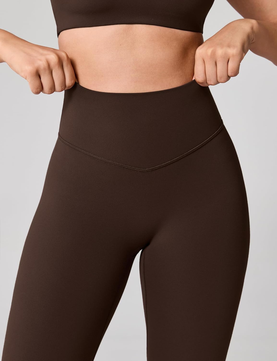 Hugcurve No Front Seam High Waisted Flare Leggings for Women Bootcut Yoga Pants Buttery Soft - 29.5''/31.5''/33.5'' - Image 4