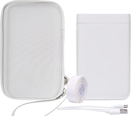 Miniatura 5 de khanka Estuche de viaje rígido de repuesto para etiquetadora NIIMBOT D101 de 0.4 a 1 pulgada, solo funda