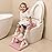 Potty Training Toilet Seat with Step Stool Ladder for Boys and Girls, 2 in 1 Potty Training Toilet, Splash Guard Anti-Slip Pad Step Stool Pink) Pedal Upgrade