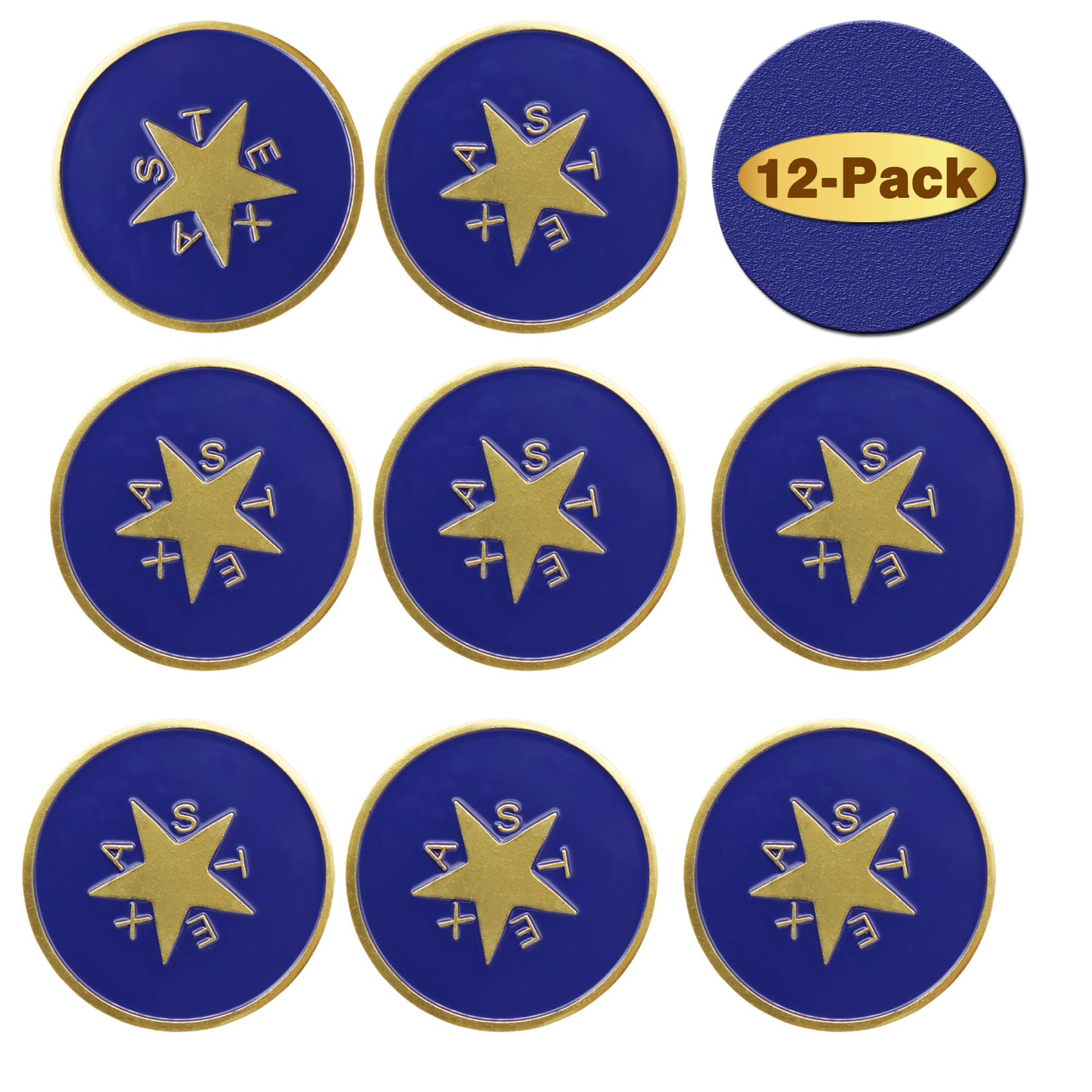 6/12/50/100Pcs Lone star Texas Enamel Lapel Pins Bulk-Supports Texas flag Badge for Men Women Clothes Bags Hats