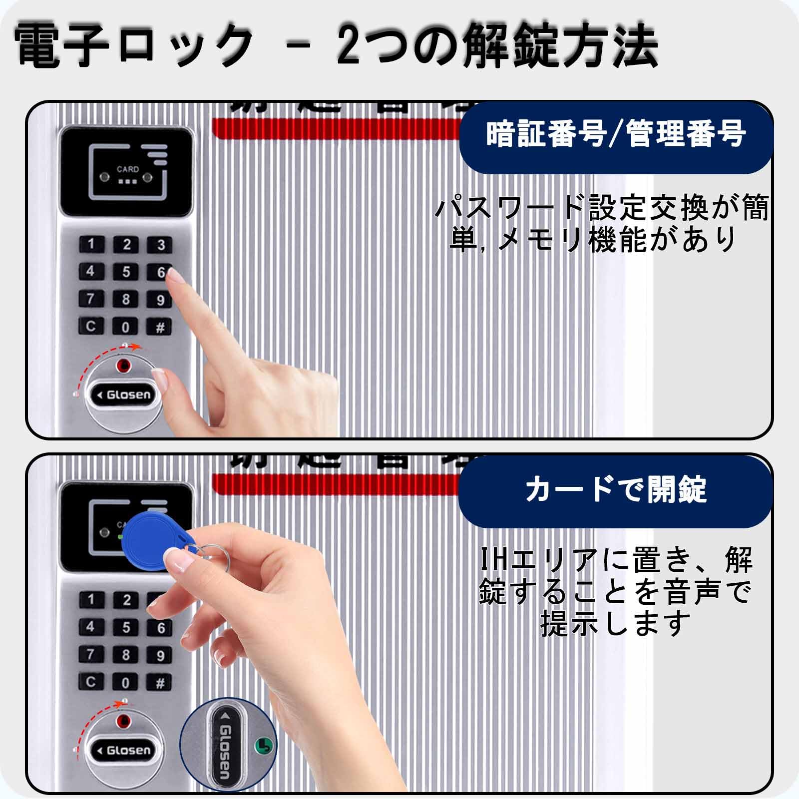 Amazon.co.jp: キーロックボックス 暗証番号/センサー 壁掛け 48個 鍵