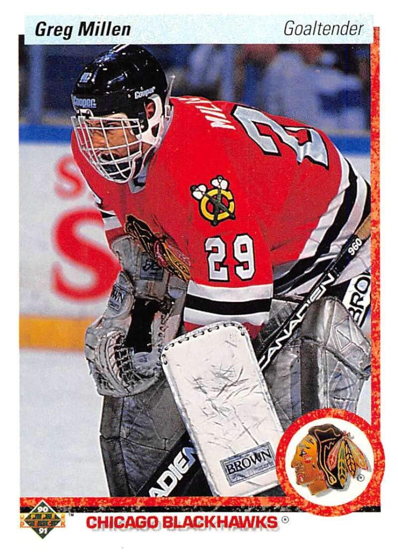 Amazon.com: Hockey NHL 1990-91 Upper Deck #213 Greg Millen #213 NM