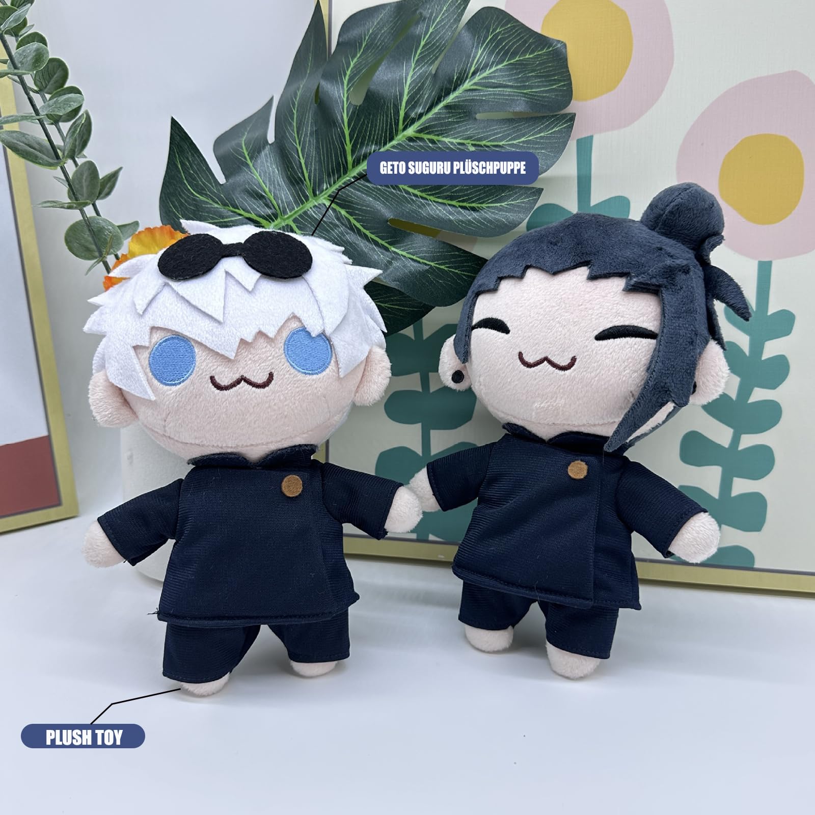 Gojo Satoru Plüschtier – Jujutsu Kaisen Anime-Figur, 21 Cm Weich & Flauschig – Geschenk Für Fans