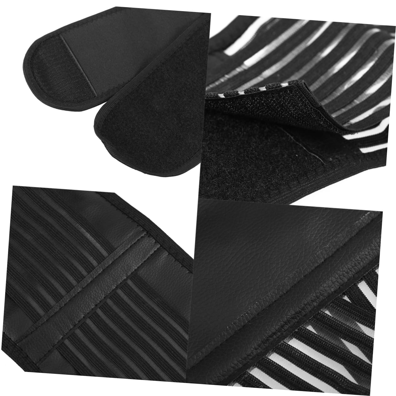 HAWILLOSCH Heating Lumbar Support Brace for Lower Back Pain Magnetic Therapy Size l