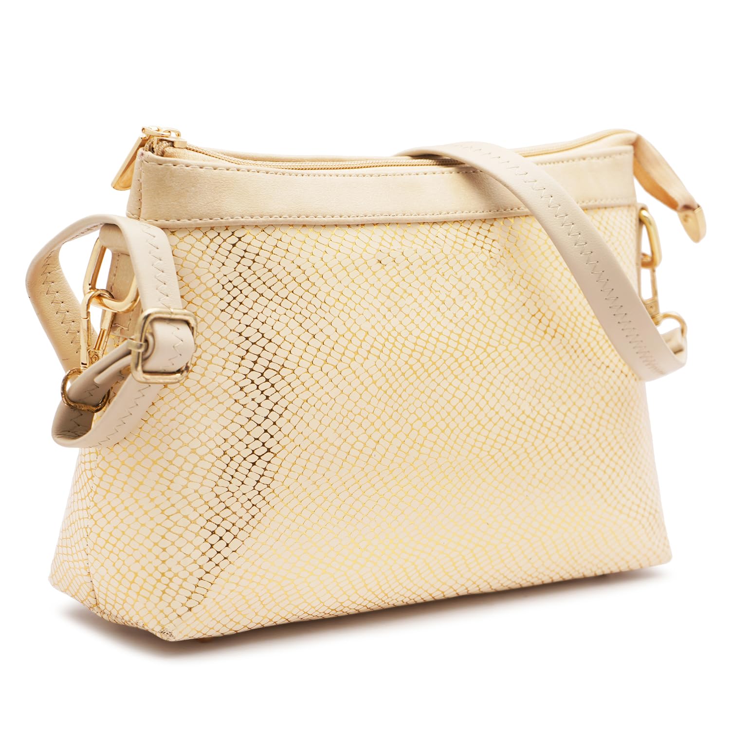 Fclues STORE Ethnic PU Sling bag and Cross body bag for women Handbag sling bag for women Color (Cream) (B0BWW9QLMS) Amazon Price History, Amazon Price Tracker