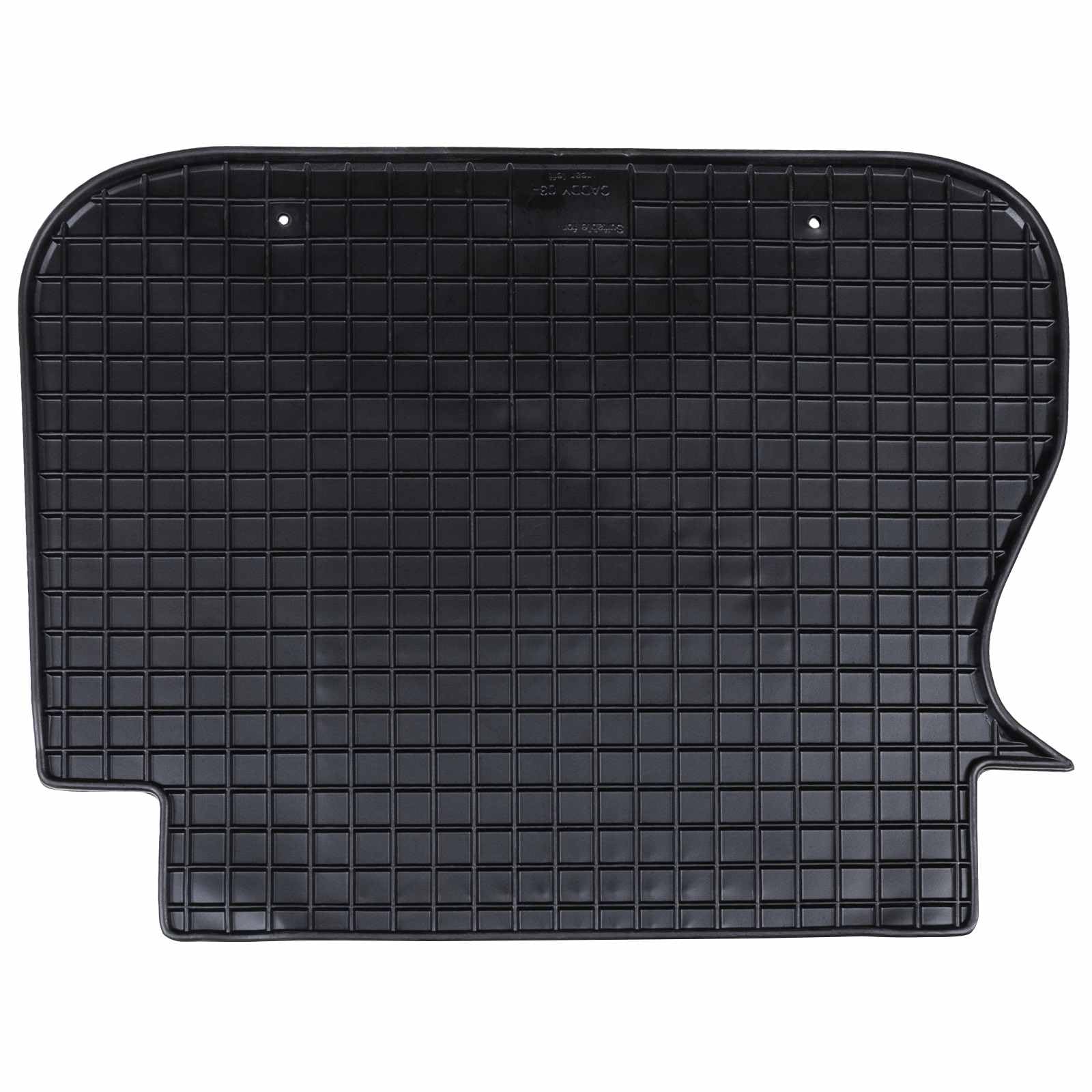 Dywaniki samochodowe, czarne, gumowe, 4 sztuki, pasują do VW CADDY 2003-2020, antypoślizgowe, lekkie, łatwe w utrzymaniu, wytrzymałe akcesoria do ochrony wnętrza pojazdu i porządku