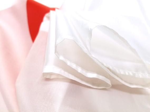 3x5 Japan Flag with Double Stitched Edges, 100% Polyester Fabric, and Two Brass Grommets, 3x5 Japanese Flag, 3x5 Flag of Japan