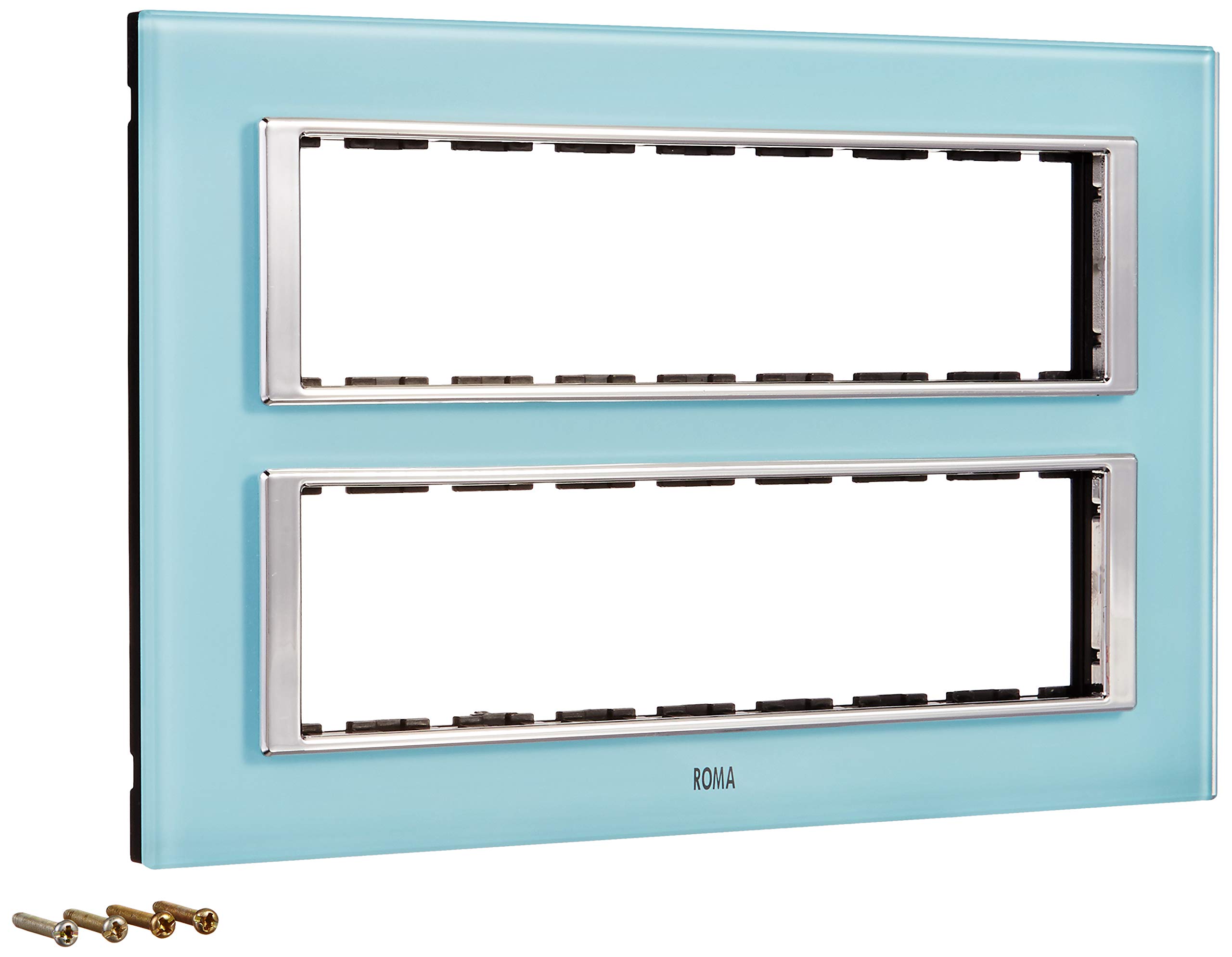 Anchor By Panasonic 66916GAB Roma Urban Modular Polycarbonate 16M Square (Aqua Blue, Pack of 5)-image-44