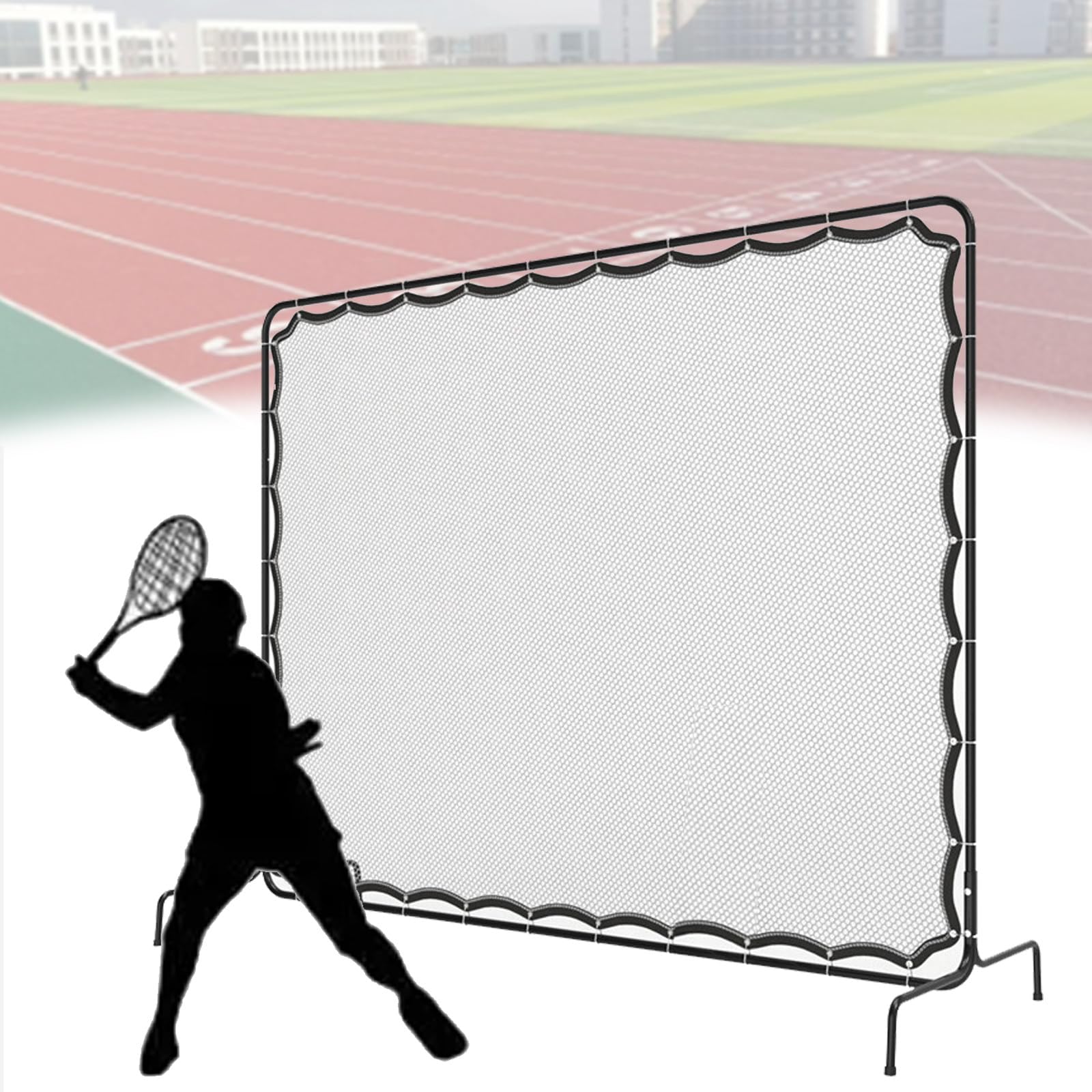 Muro de práctica de rebote para tenis, sóftbol, entrenamiento de béisbol, mejora las habilidades de juego para adolescentes y adultos, ideal para sesiones de práctica (accesorios no incluidos)