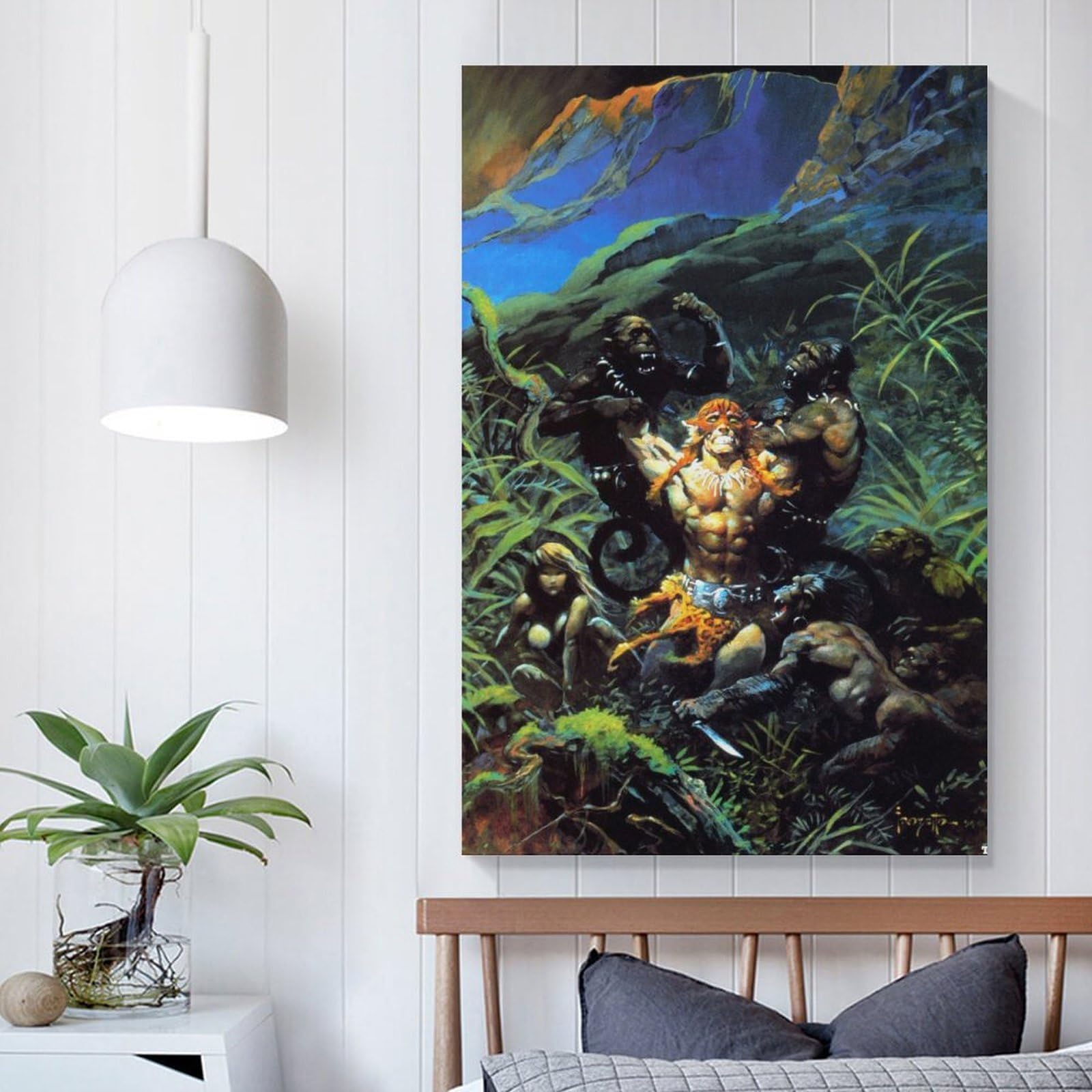 Amazon.co.jp: フランク・フラゼッタ Frank Frazetta Jaguar God