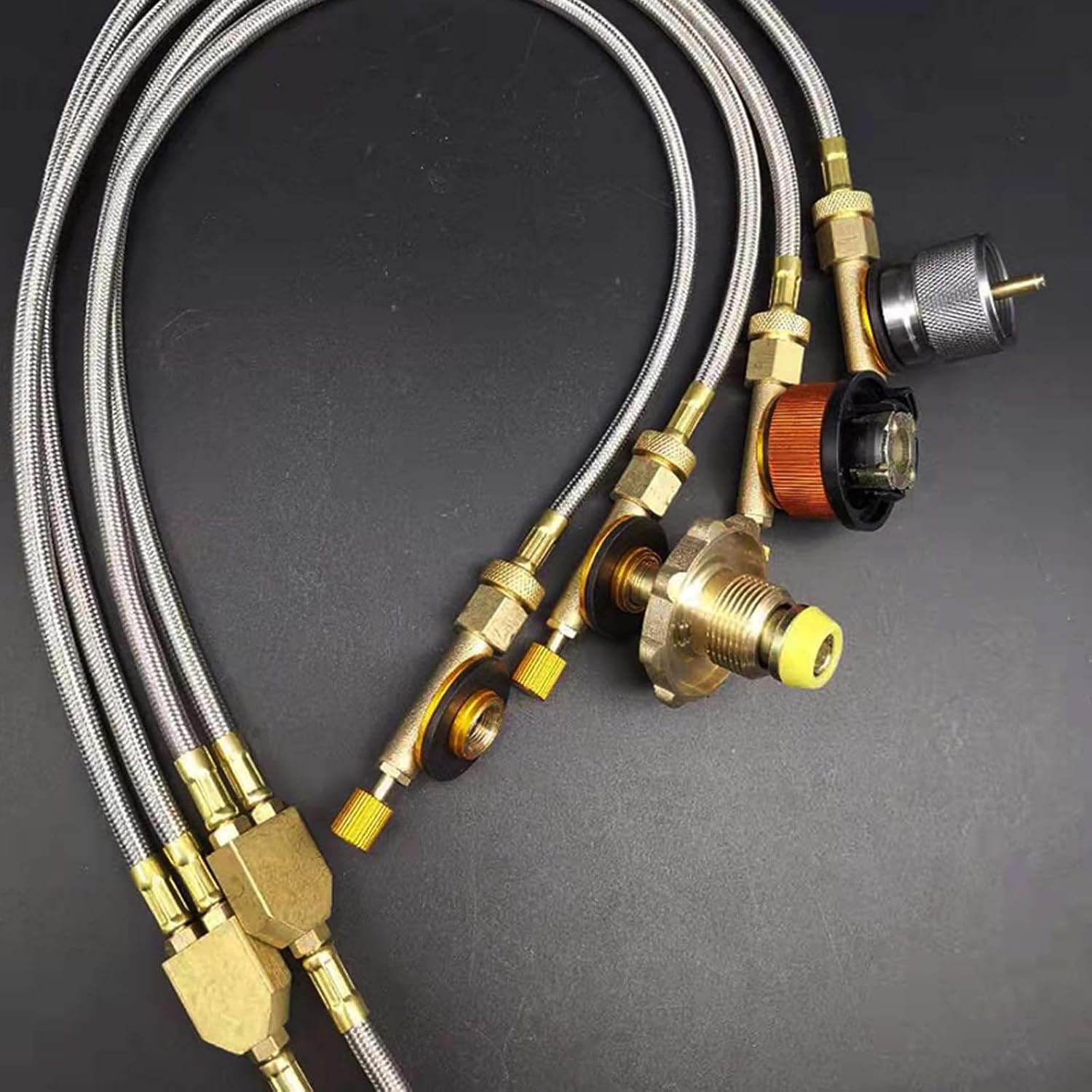 Leak Adapter Reliability Conversion Connectors Efficient Adapter for Various Outdoor Activity Picnics Cooking Equipment