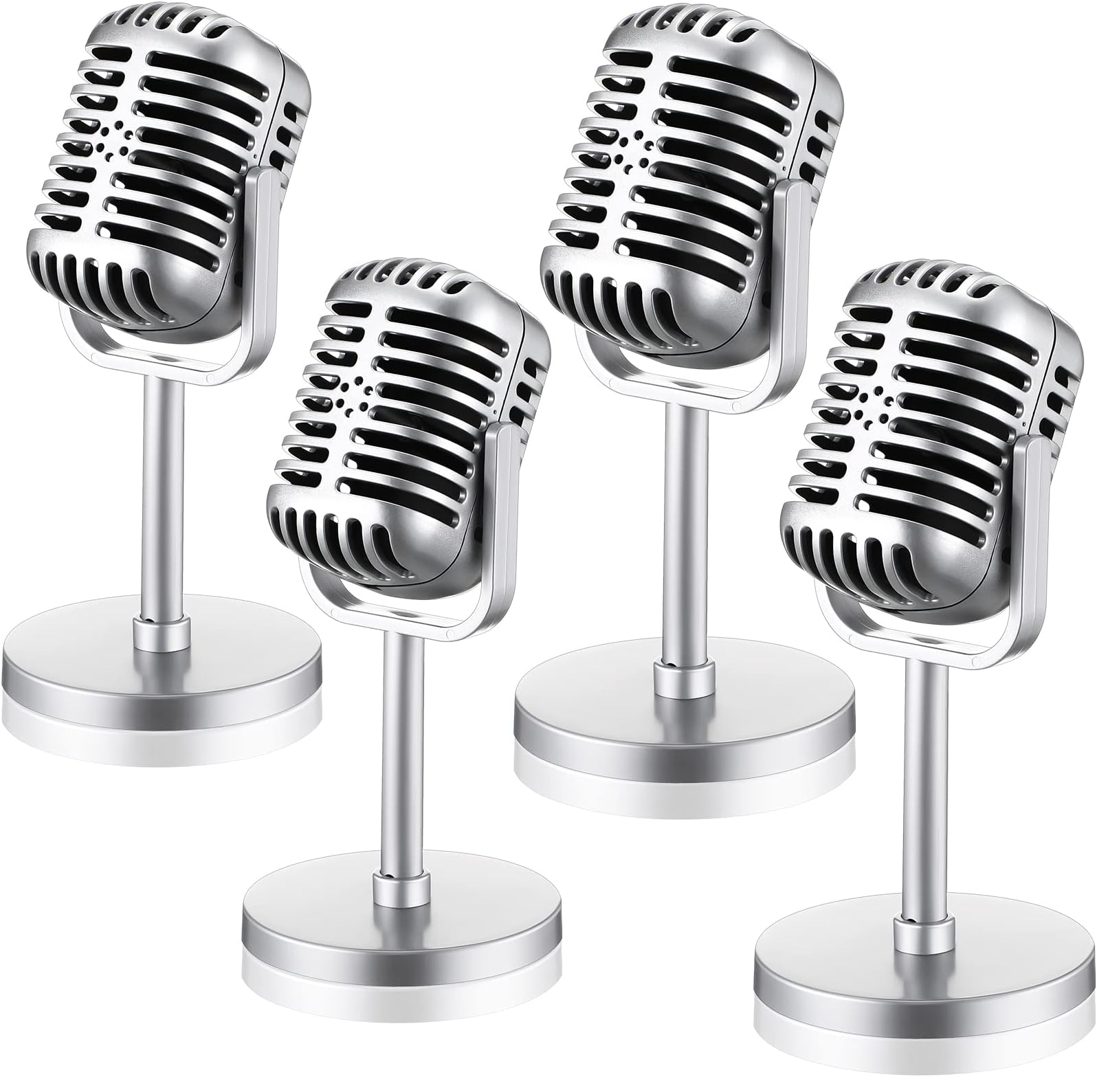 Retro Microphone Props