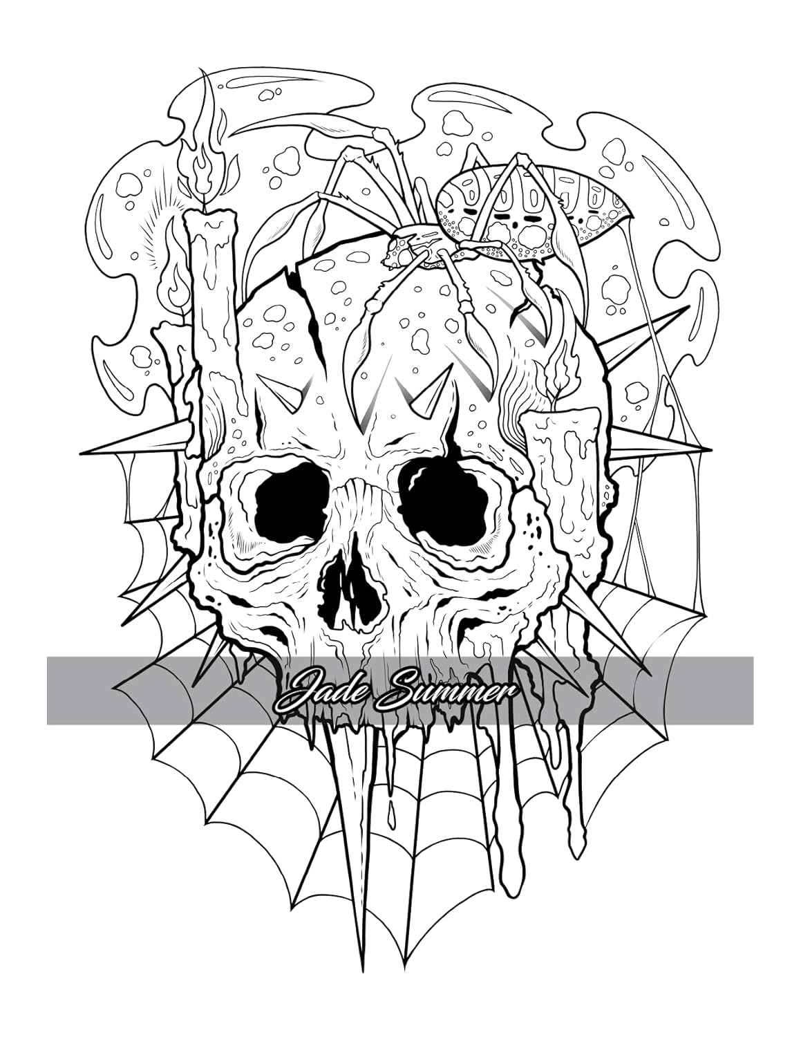 100 Tattoos: Tattoo Coloring Book for Adults with Incredible Designs of Animals, Flowers, Fantasy, Skulls, and More! - Image 71