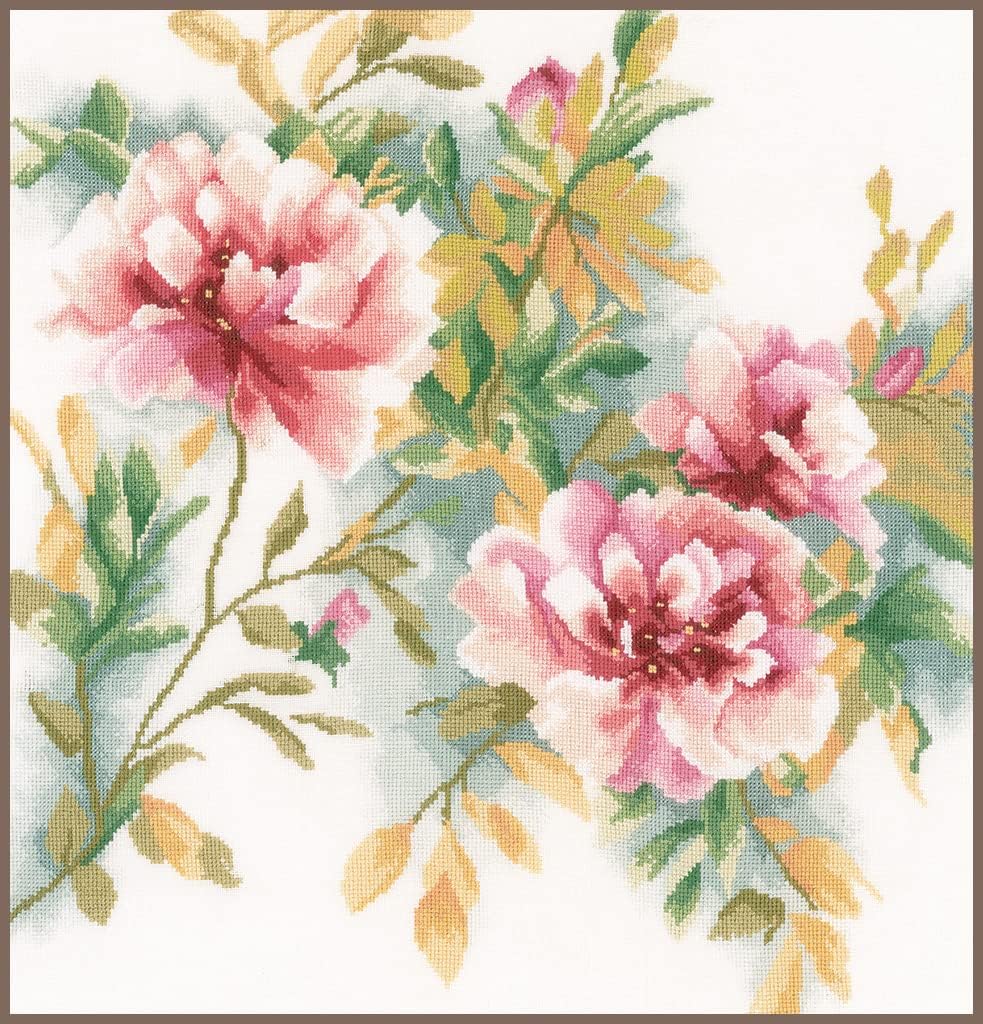 Lanarte Cross Stitch Kit, Multicoloured, 40x40cm