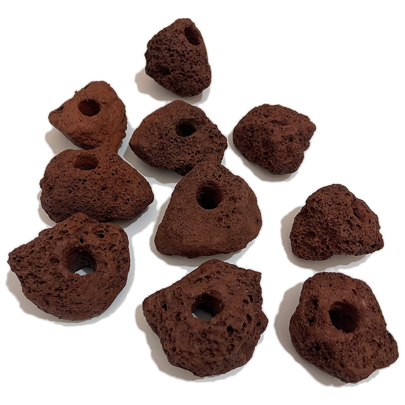 アクアリウム用 岩石型LED照明付きレイアウト用品 Amazon | S-NET 溶岩 石 火山 岩 水槽 穴あき オブジェ 10個 セット