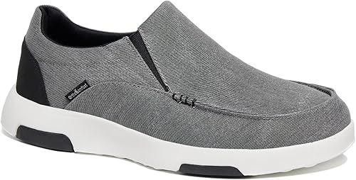 OrthoComfoot Mocasines ortopédicos sin cordones para hombre con soporte de arco mocasines ortopédicos cómodos para fascitis plantar, zapatos planos