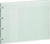 Wilson Jones G1010 Accounting Sheets, 10 Column, 9-1/4 x 11-7/8, Green (Pack of 100 Loose Sheets) – view 1
