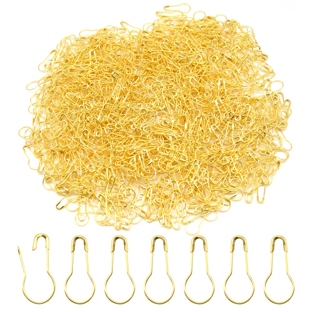 1000 Spille Da Balia In Metallo - Piccole, A Forma Di Pera, Per Cucito E Lavori Artigianali - Foto 12