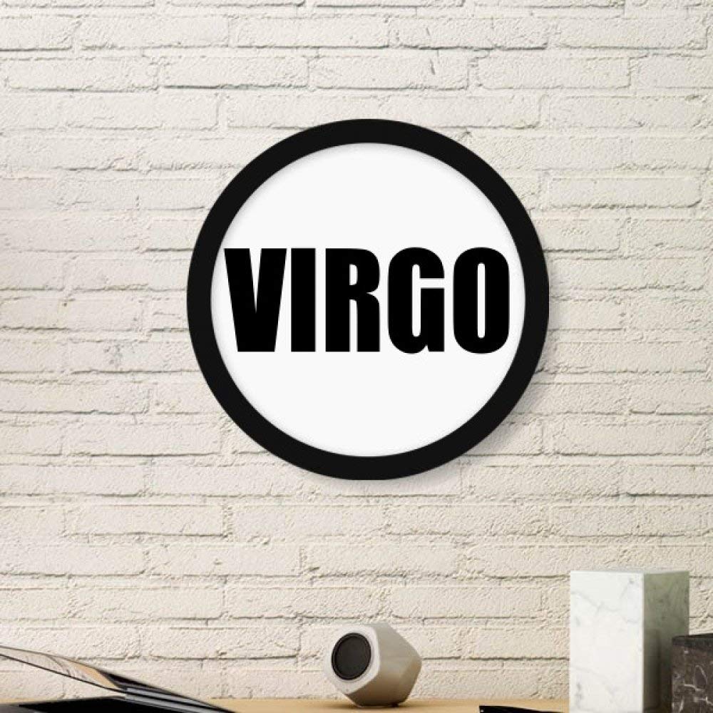 Cadre photo rond Balance Signe en bois pour habiller un petit mur vide avec style