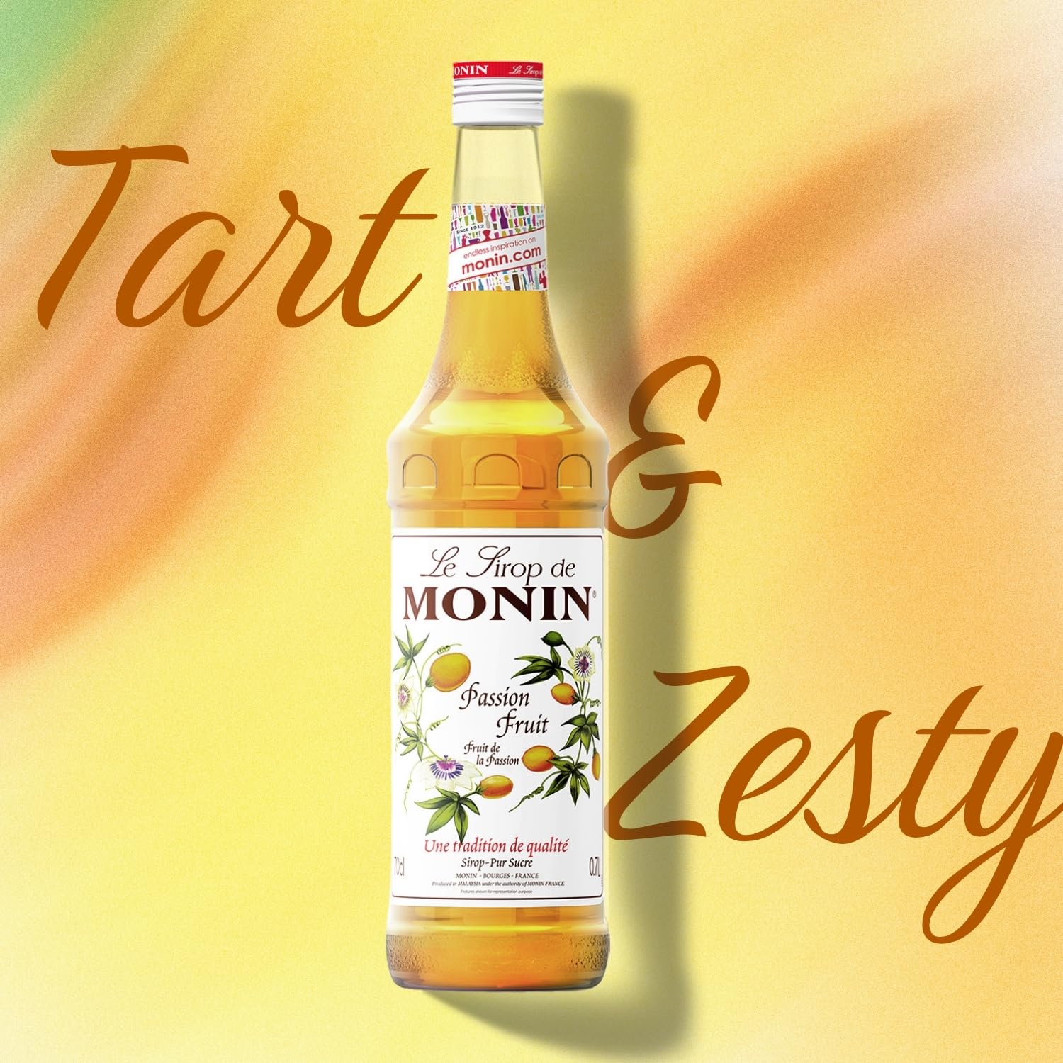 Amazon.co.jp: MONIN(モナン) パッションフルーツ・シロップ700ml 1 個
