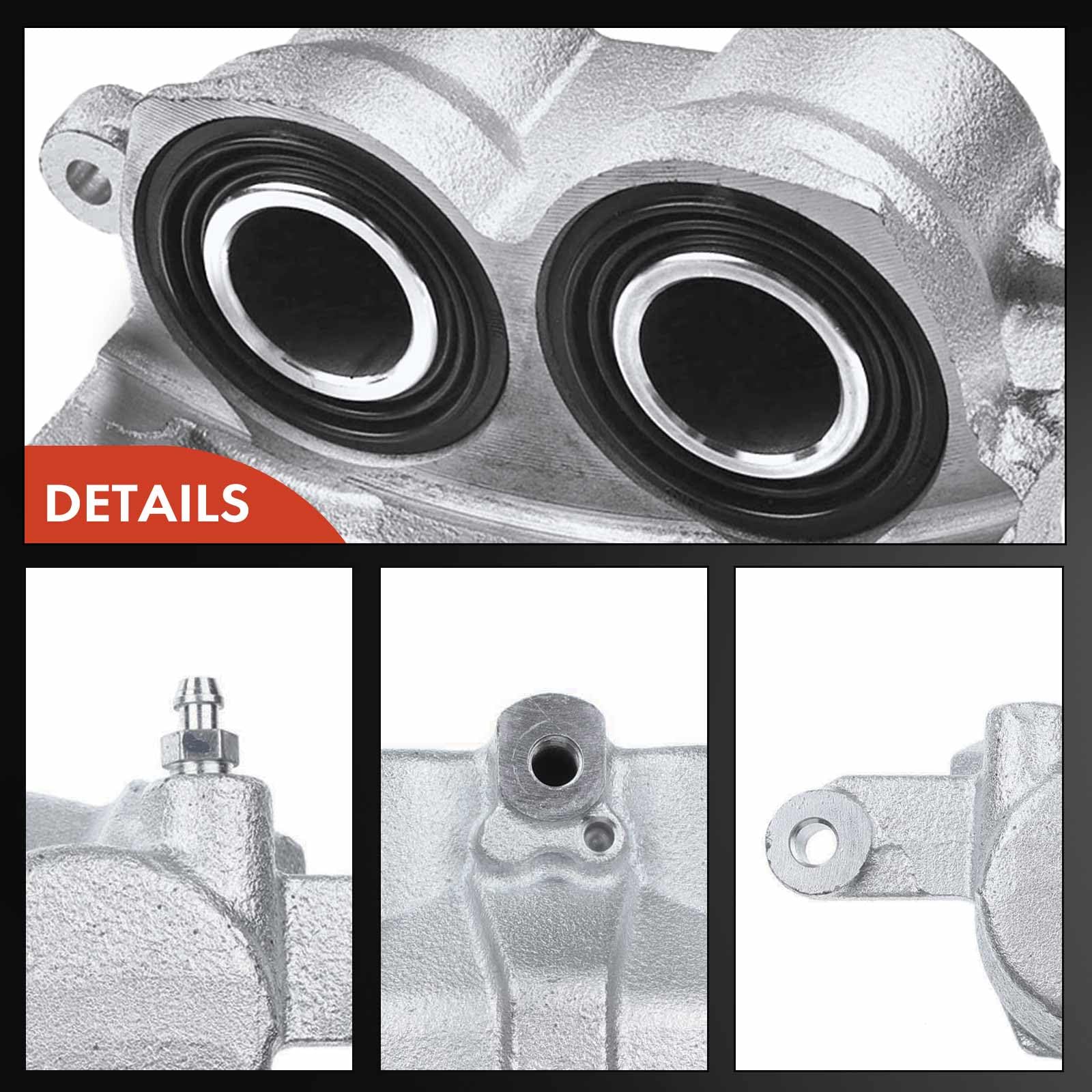 Frankberg Pinza de freno Delantero izquierdo Compatible con D-Max I TFR TFS D-Max II TFR TFS D-Max II Plataforma/Chasis TFR TFS Replace# 8980779970
