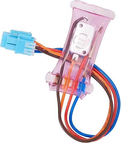 AquaMonica Refrigerador, termostato bimetálico de descongelación para nevera y congelador, interruptor de control de temperatura de descongelación