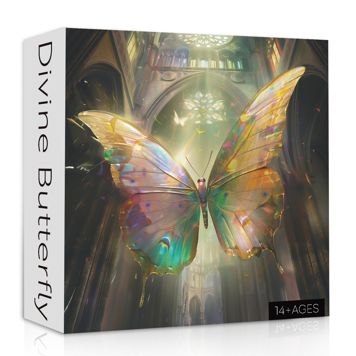 Vintage Butterfly Puzzles for Adults 1000 Pieces, Retro Butterflies Puzzles with Beautiful Wings, Difficult Challenging Jigsaw Puzzles as Wall Art