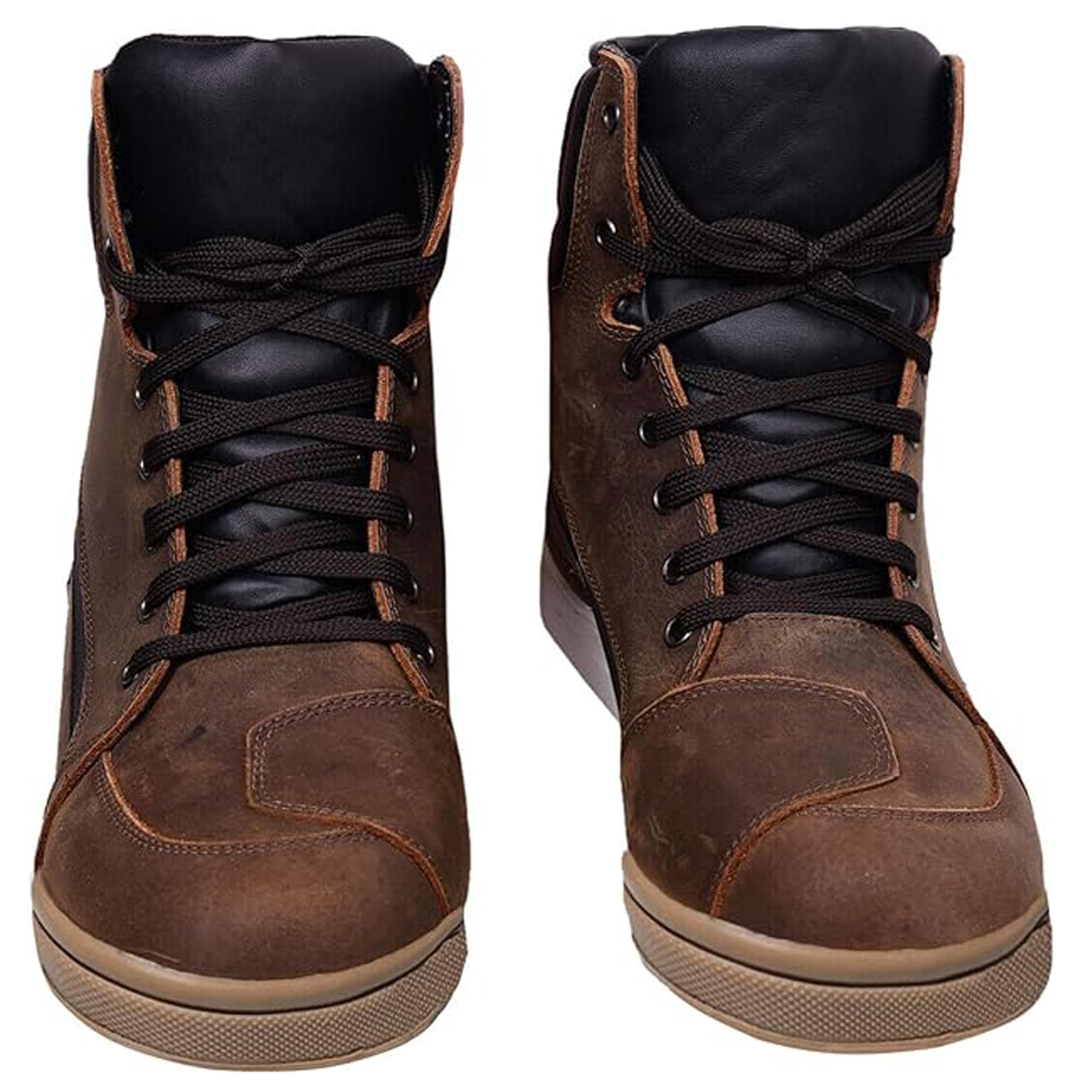 Bottes de moto imperméables décontractées pour homme Chaussures de moto antidérapantes CE EN [13634:2017]