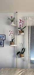 3 Supporti Per Vasi Da Fiori In Metallo – TENRIOS – Portavasi Interni/esterni – Portata 136 Kg