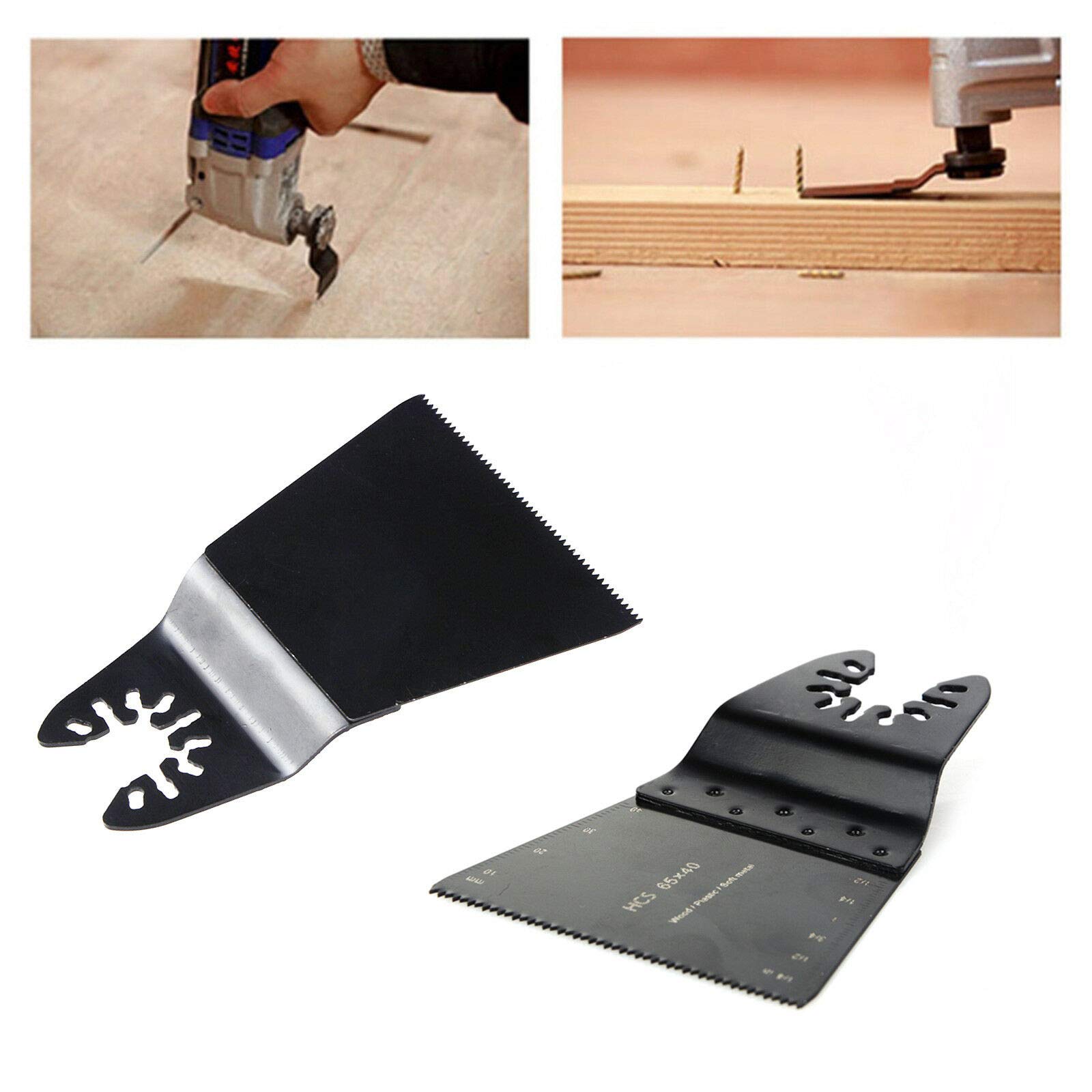 10 hojas de sierra multiherramienta, cuchillas oscilantes, accesorios multiherramienta, juego de cuchillas para cortar madera