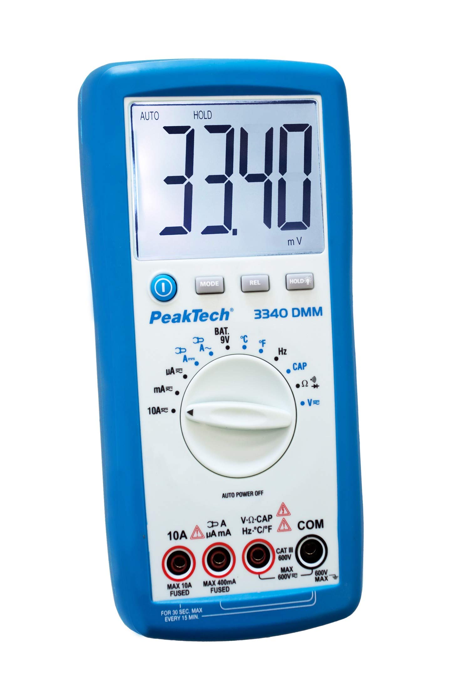 PeakTech P 3340 multimetr cyfrowy, 3 3/4-cyfrowy