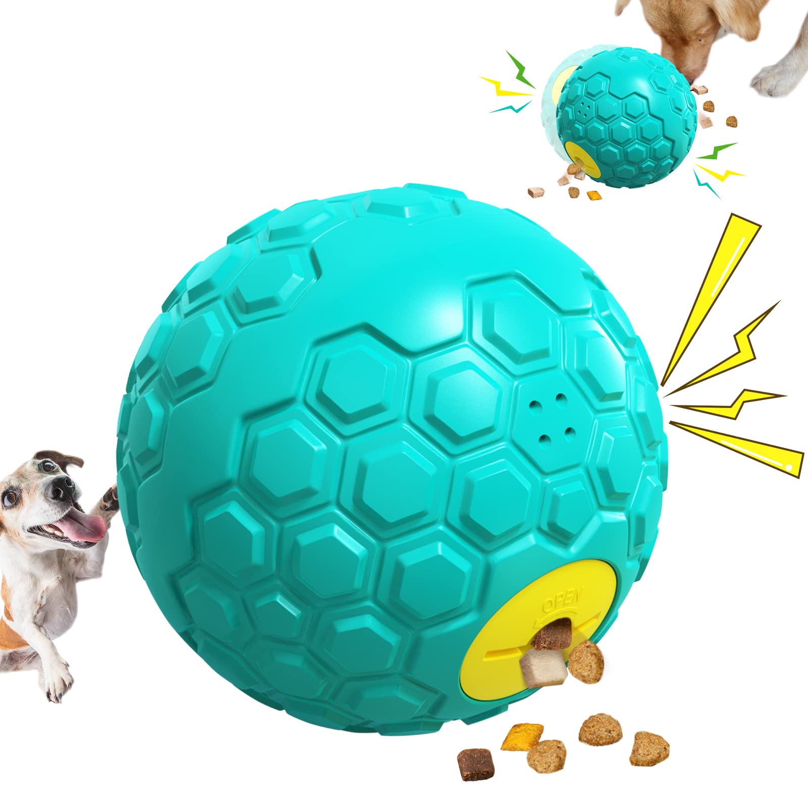 Interactive Food Toy for Dog 5 8 Dog Ball Toy That Hold Treat Durable Dog Treat Toy Dog