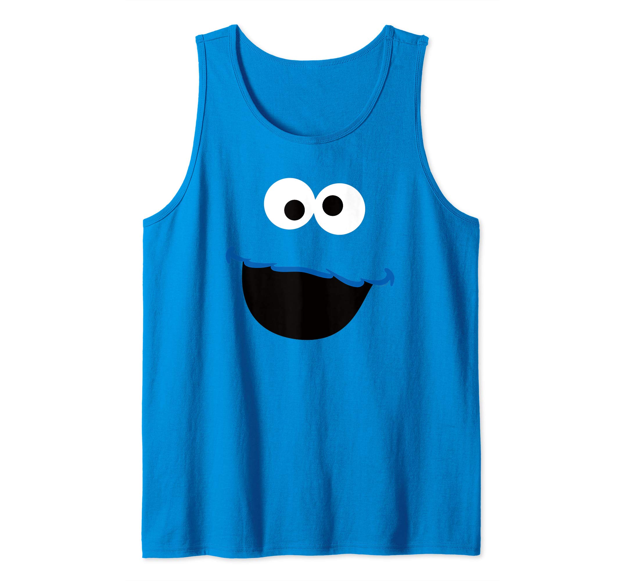 Sesame StreetCookie Monster Face Tank TopOEKO-TEX STANDARD 100