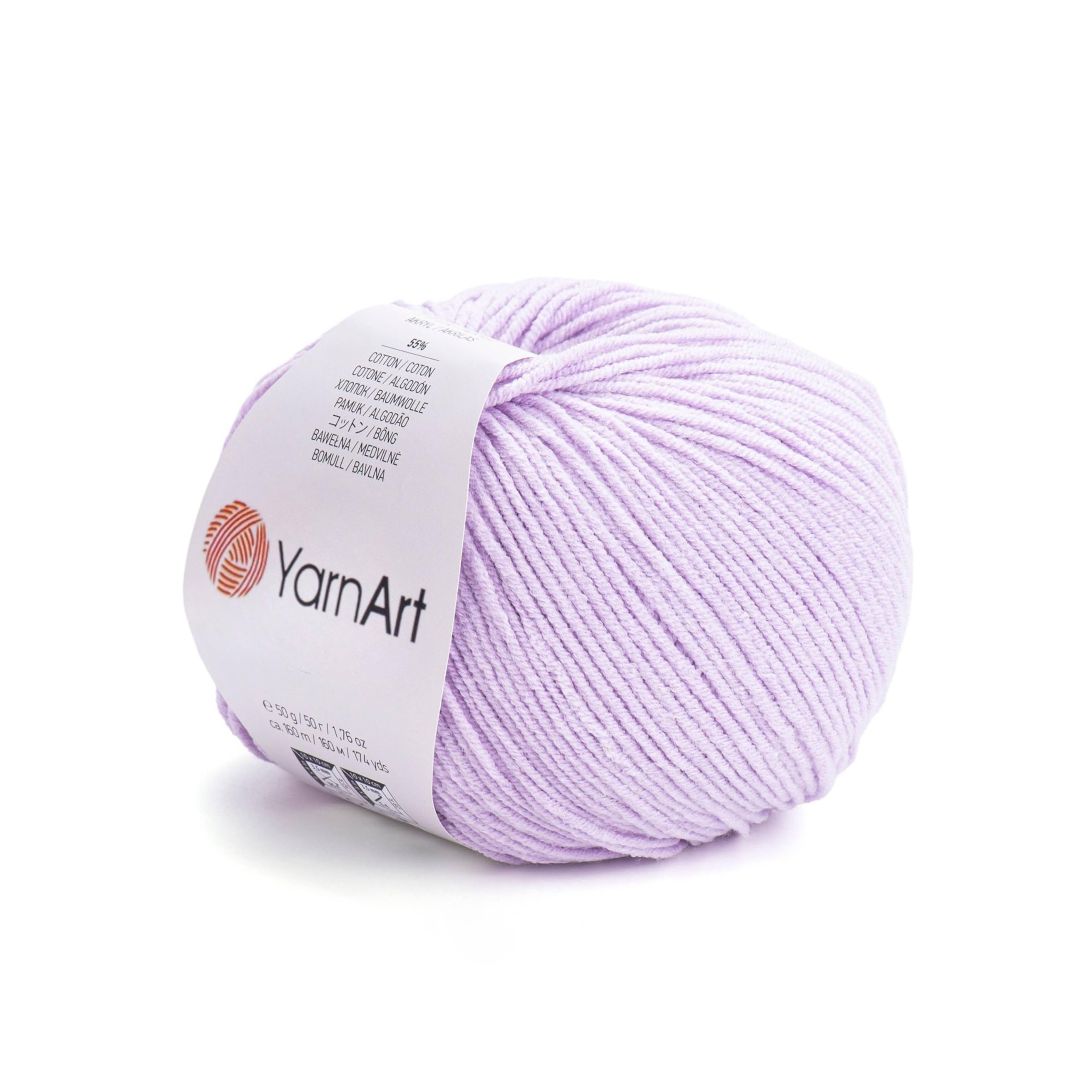 YarnArt Soft Cotton Acrylic Blend 4-Pack