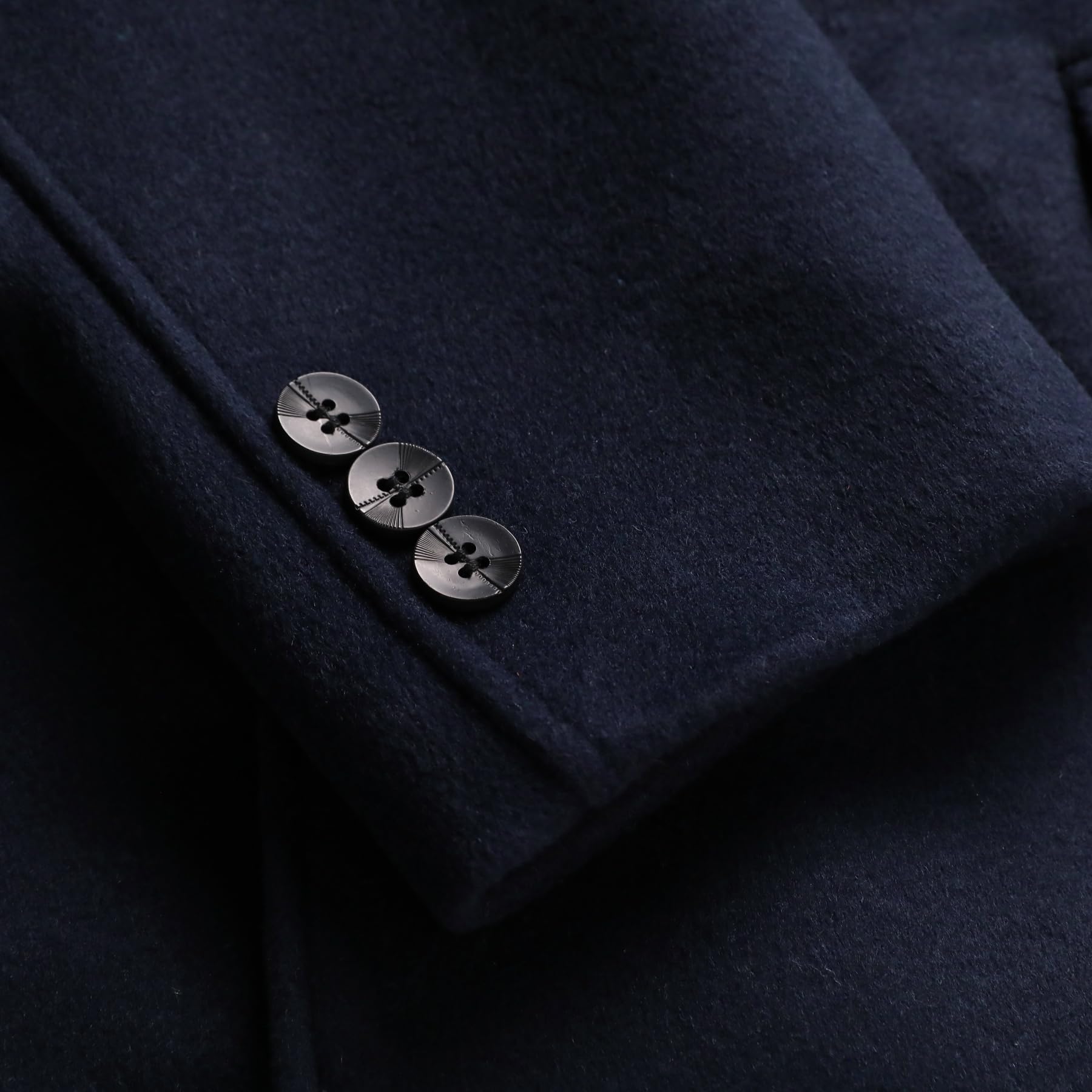 Allthemen Cappotto da Uomo Invernale Lungo Trench Coat Doppiopetto Caldo Casual Lana Coat Slim Fit Business Outerwear a Vento