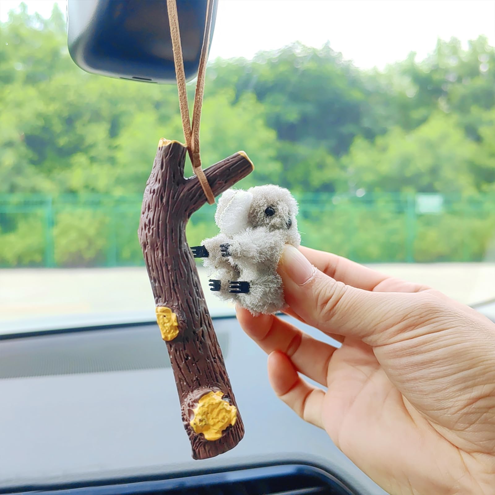 Peluche Koala Per Auto - Ornamento Per Cruscotto, Morbido E Carino, Regalo Ideale