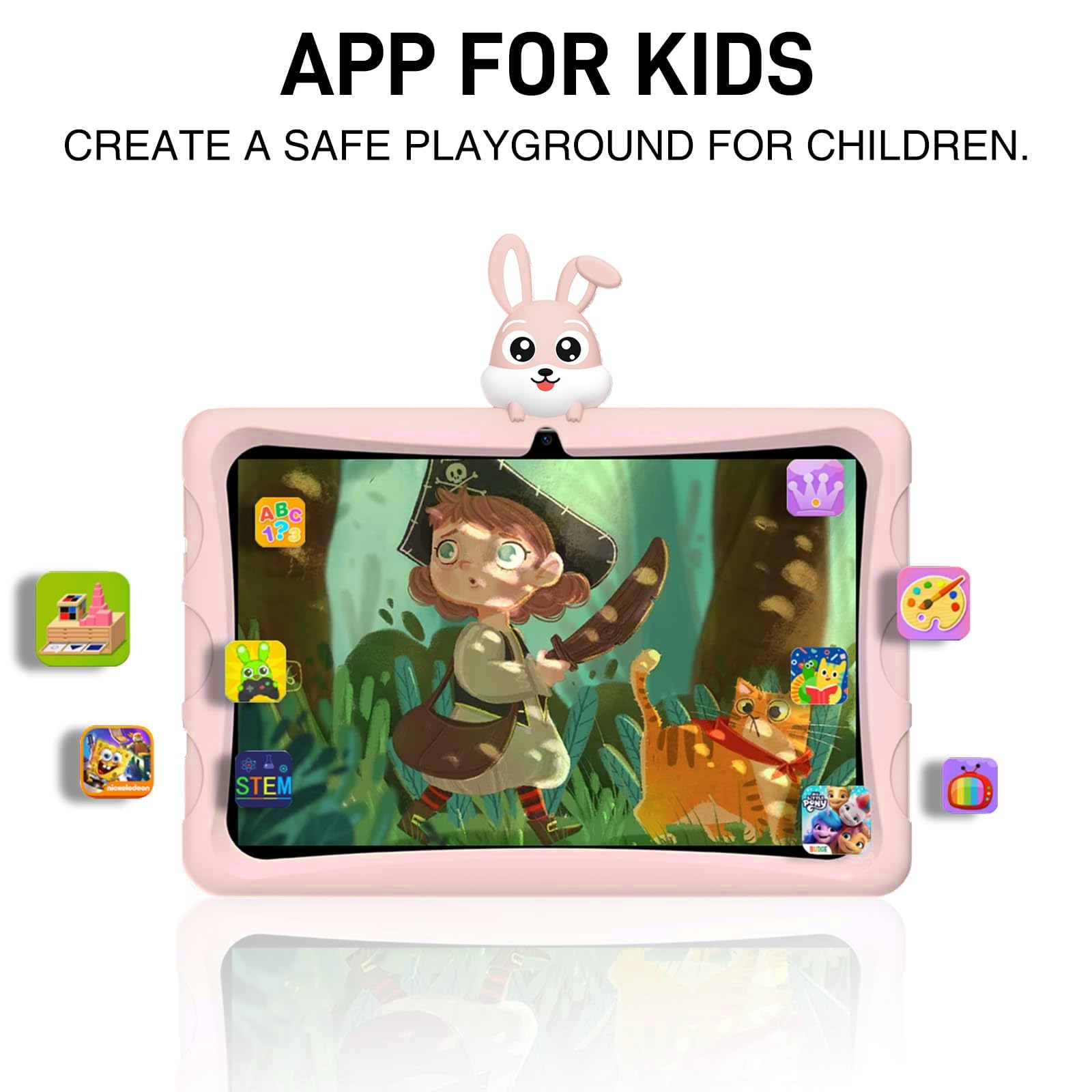 DOOGEE U9 Tablet Dla Dzieci 10 Cali, 7 GB RAM, 64 GB ROM (1 TB TF