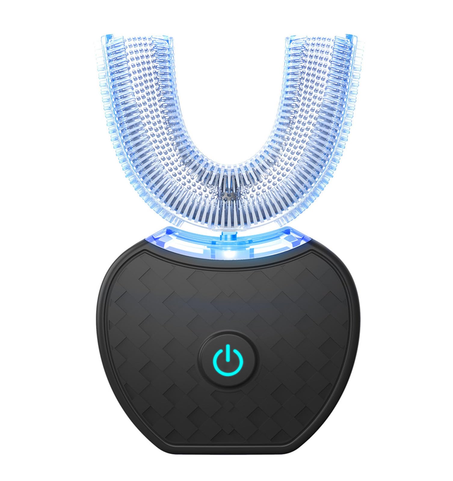 Cepillo de Dientes Eléctrico en Forma de U, Cepillo de Dientes con Cabezal de Silicona Para Limpieza de Blanqueamiento Dental, Cepillo de Dientes de Cuidado Bucal Para Adultos,D