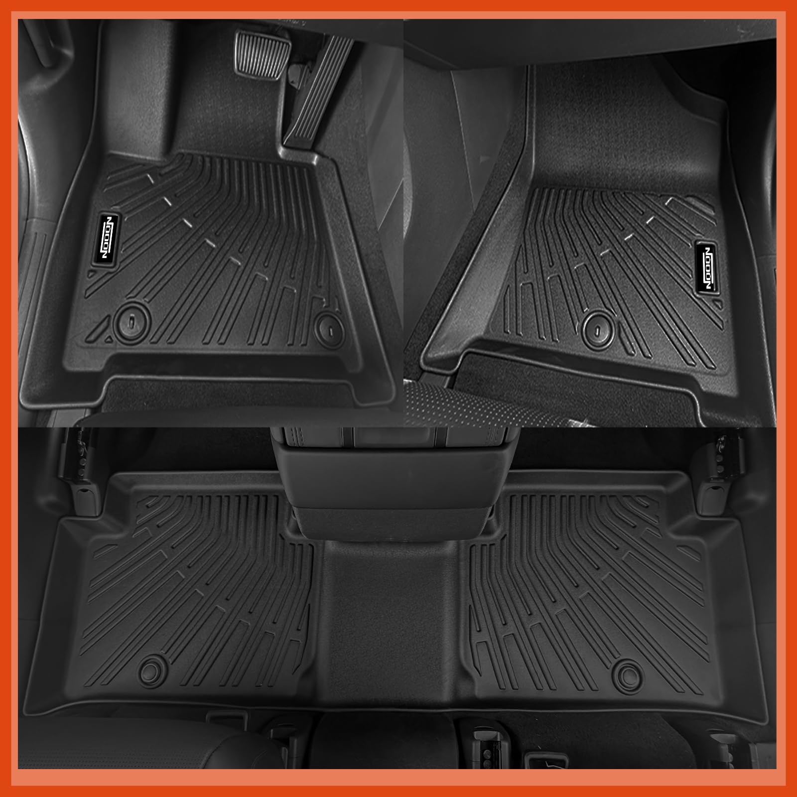 All Weather Floor Mats for Lincoln MKS 2009-2016 Floor Mats Trunk Mat for Lincoln MKS All Season Guard — view 3