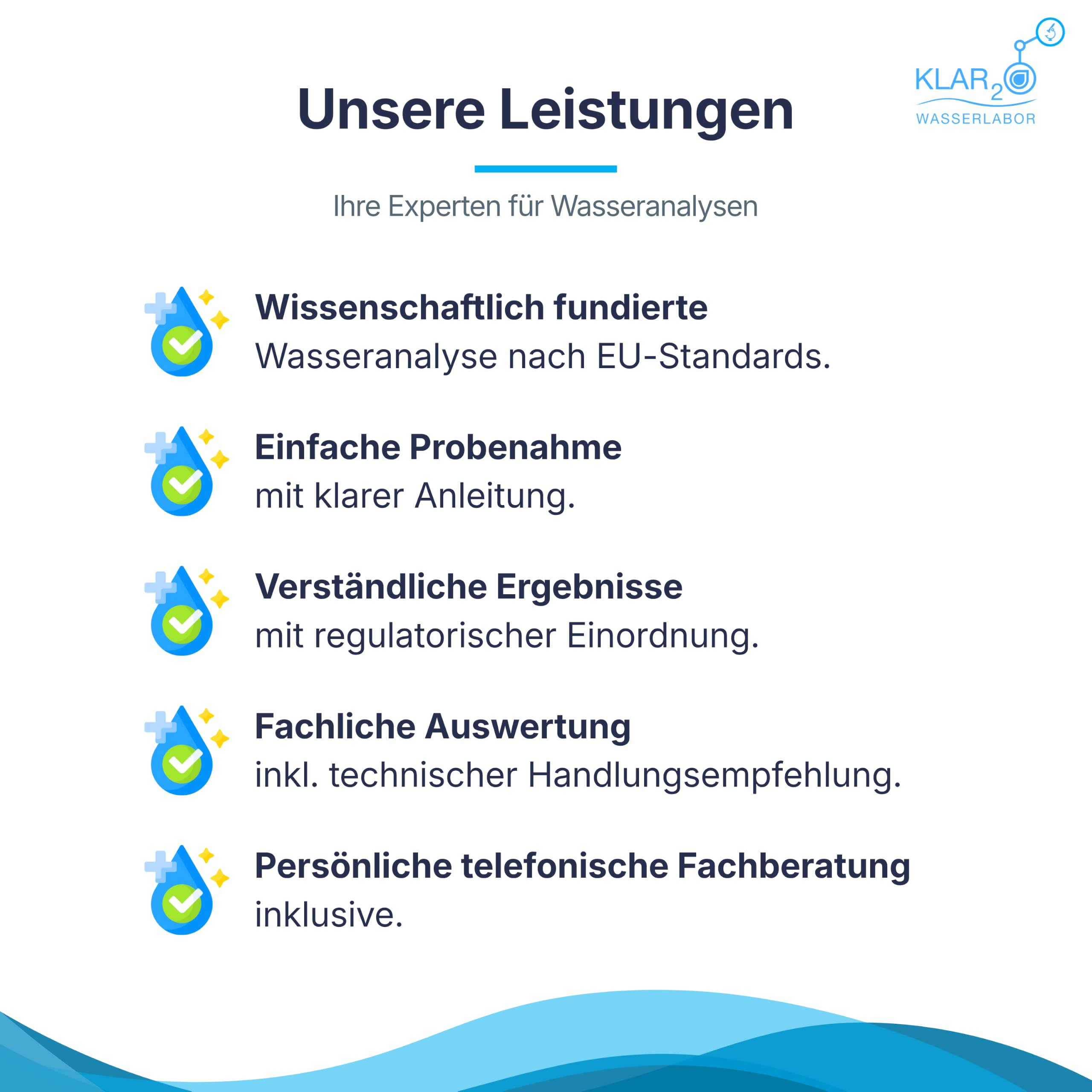 Erweiterte Trinkwasseranalyse: Labor-Wassertest mit 16 Prüfwerten inkl. Blei, Nitrat, Eisen, pH-Wert & Wasserhärte für Leitungswasser