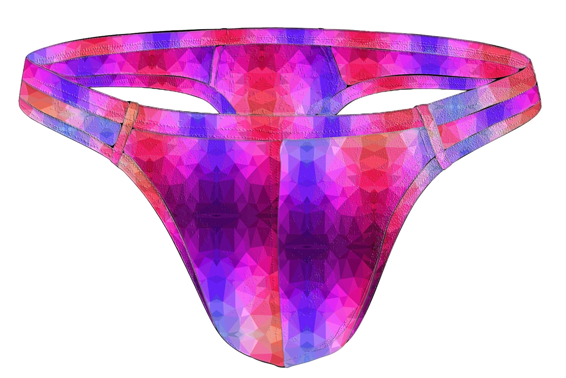 jovo Men's Thong Low Rise Sexy Solid G-String Thong Bikini T-String Sexy Lingerie Panties Briefs L628 Product Code (Size, Colour)-picture-31