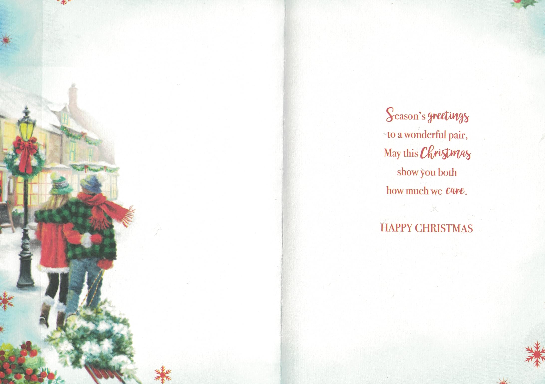Piccadilly Greetings 'Man In My Life' Valentine's Card – 9 X 6 Inches, UK Made With Envelope (A50180)