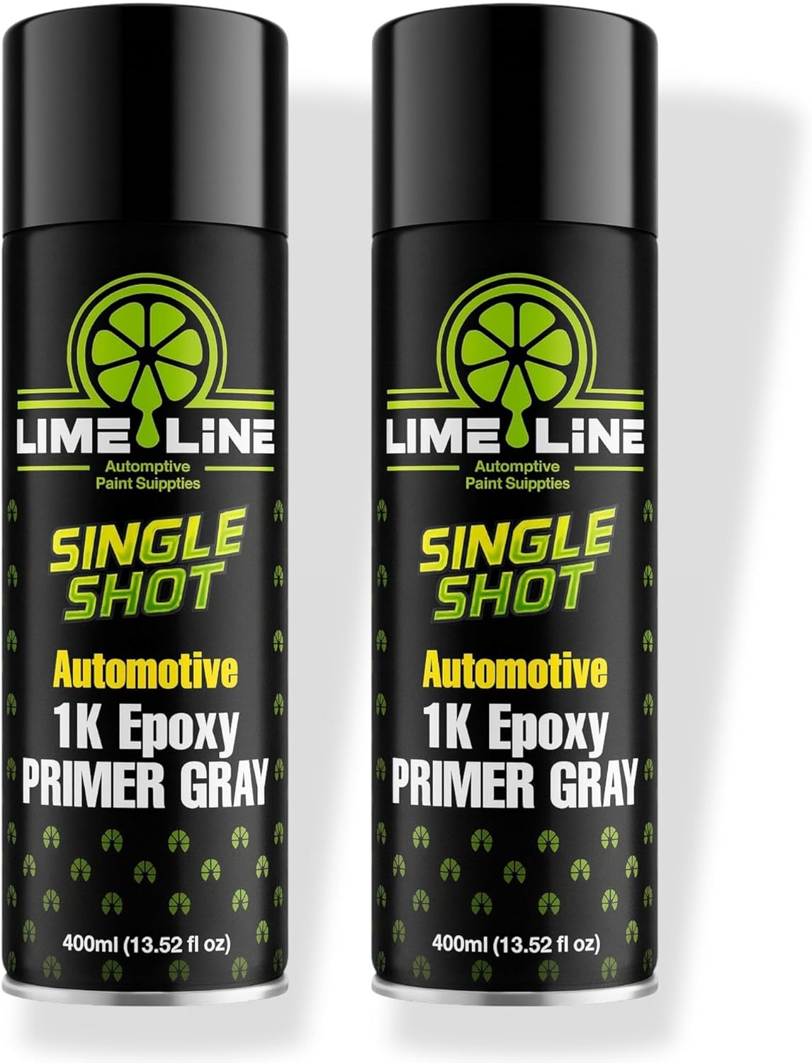 LiME LiNE 1K Epoxy Primer Aerosol Spray Paint - Automotive Bare Metal Adhesion & Rust Protection - Professional Grade - Gray 400ml (Pack of 1)