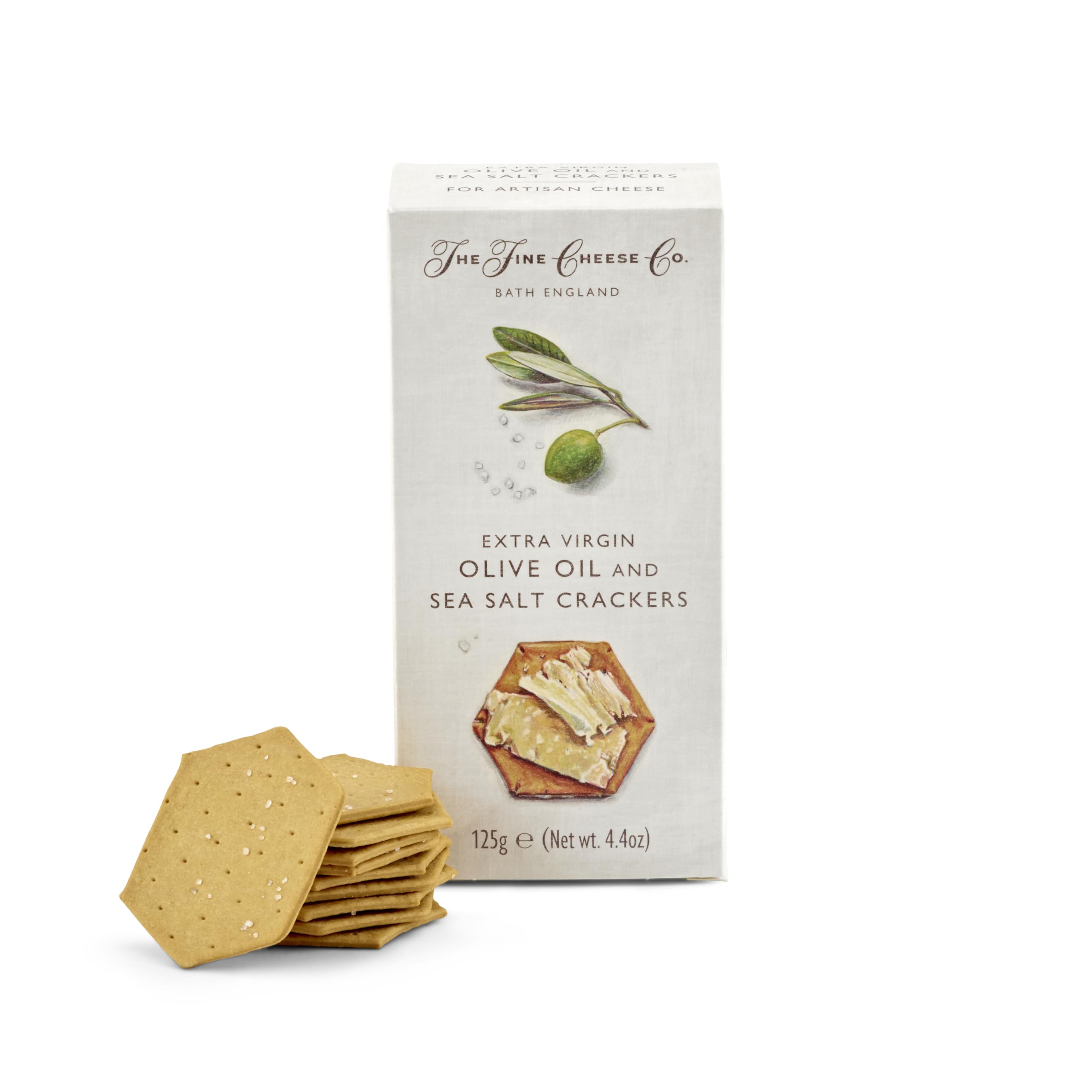 Extra Virgin Olive and Sea Salt Crackers