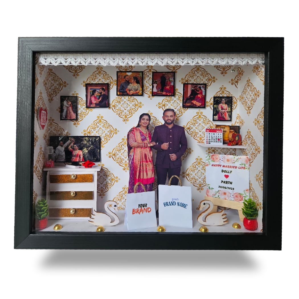 wood Craftosuit Unique Personalized Gift, Miniature Rectangular