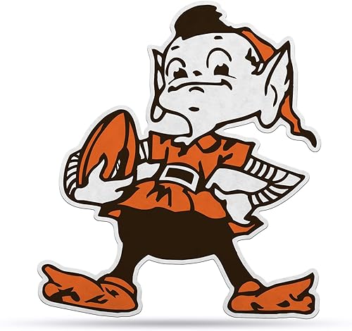 Miniatura 19 de Rico Industries Banderín de fútbol americano de la NFL con corte retro, decoración del hogar y la sala de estar, fieltro suave EZ para colgar